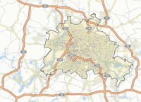Mapa General  de las  carreteras con el paso accesible en Berlín 2010