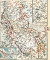 Mapa de Schleswig-Holstein 1897