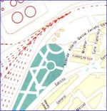 Mapa de Berlín y sus carreteras