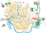 Mapa de Mina Clavero, Prov. Córdoba, Argentina