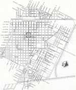 Mapa de la Ciudad de Everett, Washington, Estados Unidos 1917