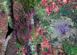 Imagen, Foto Satelite de la Ciudad de Córdoba, Prov. Córdoba, Argentina