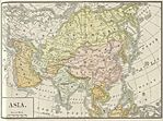 Mapa de Asia 1892