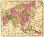 Mapa de Asia 1808