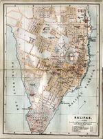 Mapa de Halifax, Nueva Escocia, Canadá 1894