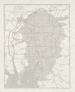 Mapa de Nagoya y Cercanías, Japón 1954