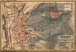 Mapas de Tokuyama, Yamaguchi y sus Cercanias, Japón 1954