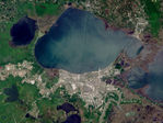 Imagen satelital de Manila 2004