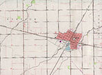 Mapa Topográfico de la Ciudad de Deshler, Ohio, Estados Unidos
