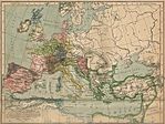 Reinos Germánicos y el Imperio Romano de Oriente en 486