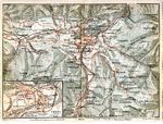 Mapa de Bad Ischl, Austria 1911