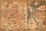 Mapa de Gotinga, Alemania 1910