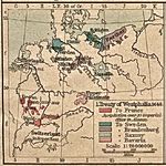 Cambios territoriales en Europa, Paz de Westfalia 1648