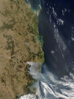 Incendios y humo en Nueva Gales del Sur, Australia
