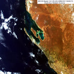 Bahía Shark, Australia occidental de MODIS