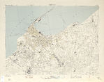 Mapa de la Ciudad de Trípoli, Libia 1943