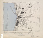 Mapa de la Ciudad de Safi, Marruecos 1947