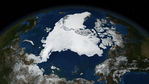 Mapa del Ártico (satelital)