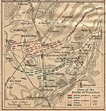 Plano de la Batalla de Waterloo