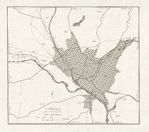 Mapa de Saintes, Francia 1914