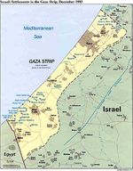 Asentamientos Israelíes de la Franja de Gaza