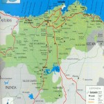Mapa político de Quetzaltenango