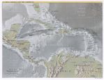 Mapa Físico América Central y del Caribe 1999