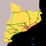 Mapa de Relieve Sombreado de Camerún