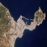 Carta náutica del Puerto de Melilla