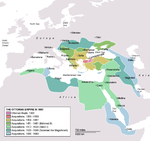 Imperio Otomano en su máxima expansión 1683