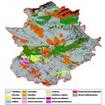 Mapa geológico de Extremadura