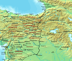 La frontera entre los imperios Sasánida y Romano 384
