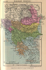 Estados Balcánicos en 1899