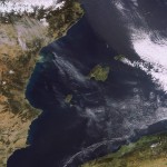 Mapa satelital de las Islas Baleares
