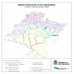 Mapa piscícola de Navarra 2008