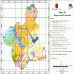 Vegetación potencial de la Región de Murcia