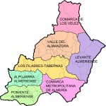 Municipios y comarcas de la Provincia de Almería 2008