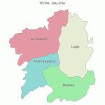Las provincias de Galicia