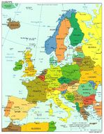 Mapa Politico de Europa 2004
