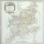 Mapa de Moulins, Francia 1914