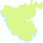 Mapa político de Baja Verapaz