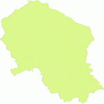 Mapa mudo de la Provincia de Córdoba
