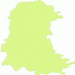 Mapa mudo de la Provincia de Palencia
