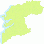 Algarve Region Map, Portugal