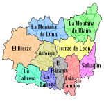 Mapa mudo de la Provincia de Ciudad Real