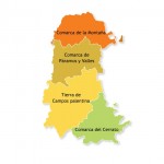 Comarcas administrativas de la Provincia de Palencia