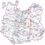 Mapa de carreteras de la Provincia de Ciudad Real