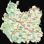 Mapa de la Provincia de Ciudad Real