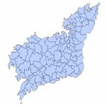 Municipios de la provincia de La Coruña 2003
