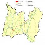 Mapa de la Red Ferroviaria Argentina